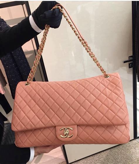 chanel xxl flap bag interior|chanel flap bag jumbo.